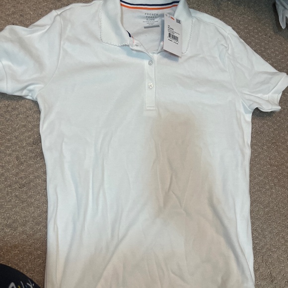 Girls size xl white polo shirt - Picture 1 of 2